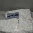 Bed Skirt Queen Size Ruffled Bed Skirt with Split Corners, 14 Inch Drop Dust Ruffle Bed Skirt with Platform, White