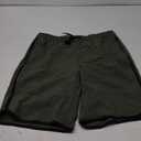 Mens Swim Trunks with Compression Liner 9 Inch Quick Dry Bathing Suit Board Shorts with Zipper Pockets (32, A-army Green)