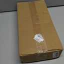 GXOACKJ Double Curtain Rods for Windows 66 to 120 inch, 1 Inch Black Adjustable Around Heavy Duty Decorative Drapery Rod For Room