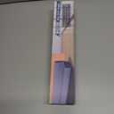 MAXTID Easy to Install 32 Inch Door Draft Stopper - White Foam and Polyester Door Seal