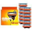 Gillette Fusion5 Razor Blade Refills for men 5-Bladed with Lubrication Strip and Precision Trimmer 