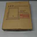 Beelux Vanity Mirror with Lights, 11" Makeup Mirror with Dimmable Light, Smart Control, Memory, Adjustable 3 Modes Lighted LED Mirror for Christmas Birthday Thanksgiving Mother's Day Black