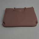 Laptop Tote Bag for Women 15.6 Inch Waterproof Leather Computer Bags Women Business Office Work Bag Briefcase Light Purple