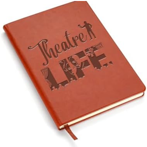 DTUWRCP Theater Gifts Musical Theatre Journal Broadway Gift Idea for Actors Dramatic Acting Notes Drama Actor Actress Gifts (Theater LIFE)