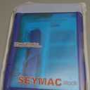 SEYMAC stock Case for iPad 9th/ 8th/ 7th Generation 10.2'', Shockproof with Screen Protector, Pencil Holder [360 Rotating Hand Strap] & Stand, for iPad 10.2 inch 2021-2019 (Blue+Black)