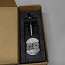 WhiteRhino Mini Vise Clamp,Smart Fractal Vise Drill Press Vise Bench Vise,Heavy Duty Self-Adjusting Aerospace-grade Aluminum Alloy&Precision CNC Machined Crafts,Jewelry Making, Modeling,DIY,Repairs