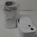 Automatic Touchless Bathroom Trash Can with Lid- 3.5 Gallon Motion Sensor Garbage Can for Kitchen, Bedroom, Office, Auto-Adsorption Waterproof Bathroom Trash Can