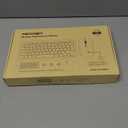 TECKNET Wireless Keyboard and Mouse Combo, Mini Cordless Computer Keyboard and Mouse Set 2.4GHz, Silent Adjustable 1600 DPI, Quiet Click, Lag-Free for Computer, Laptop, PC, Windows, Mac, Chrome OS (Black)