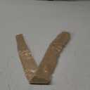 Men's Skinny Knit Tie Vintage Mixed Pattern Casual 2.4" Necktie - Various Design (Champagne)