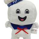 Stay Puft Marshmallow Man Plush Toys, Slimer Cute Ghost Stuffed Doll Toys for Kids (A-Stay Puft Marshmallow Man+Slimer), 23CM