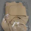 Fit Geno Posture Corrector for Women: Adjustable Lightweight Upper Back Brace for Neck Shoulder & Upper Back Pain Relief - Improve Posture Correct Hunchback Slouching Kyphosis Invisible Under Clothes (XS/S Under Bust 26"-37") (Beige)