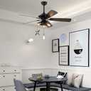 8 x 2PCS Ceiling Fan Pull Chain, Bulb and Fan Pattern Pull Chain Extension, Ceiling Fan Pull Chain Extender, Light Fan Pulls Chain with 12 Inches 3mm Diameter Beaded Ball Connector, Bronze