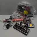 Cordless Vacuum Cleaner for Home, Lightweight Stick Vacuum Cordless Rechargeable with Power Suction, Up to 35 Mins Runtime, Hardwood Floor Vacuum for Pet Hair, Carpets, Tile (Red Grey)