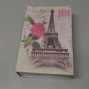 Diversion Book Safe, Dictionary Secret Cash Safe Box with Combination Lock, Diversion Book Hidden Safe (Paris, Code, M)