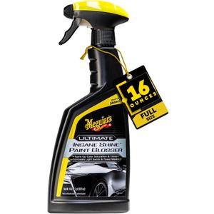 Meguiar's Ultimate Insane Shine Paint Glosser, Easy-to-Use Spray On and Wipe Off Product to Minimize Swirls and Enhance Glossy Paint Using Specialized Polymers, 16 Oz Spray Bottle