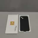 Miracase Designed for iPhone 14 Plus Case with Screen Protector,[Upgraded Enhanced Camera Protection],Shockproof Liquid Silicone Case with Microfiber Lining,6.7 inch, Black