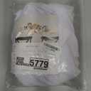 IVAPUPU 2 Pack 6FT Table Cloth for Rectangular Fitted Events Stretch White Table Covers Washable Spandex Spring Tablecloth Protector for Party, Wedding, Cocktail, Banquet, Festival