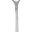 Mercer Culinary 18-8 Stainless Steel Plating Spoon with Solid Bowl, 9 Inch,Silver