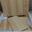 Lerliuo Record Player Stand, Burlywood Turntable Stand Holds up to 160 Albums, Mid-Century Vinyl Storage Cabinet Table with Solid Wood Legs, Record Player Holder Dispaly Shelf for Bedroom Living Room