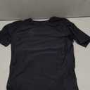 Under Armour Men's HeatGear Compression Short-Sleeve T-Shirt (Medium, Black (001)/White)