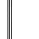 MARINE SYSTEM Boat Stern Lights, Pole 24" LED Anchor Light with Base, 12V 3NM 360° Navigation Lighting for Pontoon, Yacht, Bass, and Fishing Boats (Silver-Stainless Steel Tube)