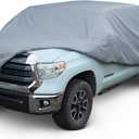 Leader Accessories Truck Car Covers for Automobiles All-Weather Limited Waterproof, Breathable Full-Exterior Covers for Indoor and Outdoor Use, Fits Pick Up 241"-250" (3-Truck T3 241"-250", Basic Guard-Grey)