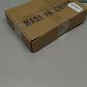 4 Pack - 10 inch Black Hidden L Shelf Bracket (1/5 Inch Thicked) Iron Floating Shelf Brackets Rustic Industrial Metal Brackets for Shelf Support