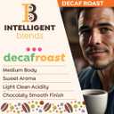 Intelligent Blends Decaf Dark Roast Coffee Pods 100ct Keurig Compatible | 100% Arabica Coffee Single Serve Capsules & Pods Compatible with Keurig K-Cup Coffee Makers (EXP 06/01/28)