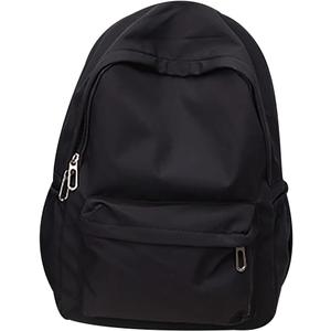 High School Backpack School Bags Cute Personalised Back to School Bag Teen College Laptop Backpack Ladies Rucksack School Backpacks for Girls in Middle School Rucksacks for Teenage Girls Black, Small