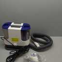 Upholstery Carpet Cleaner, MUJERBAY 12Kpa Portable Spot and Stain Cleaner, Easy Move with Universal Wheels & Handle, 1.18-inch Deep Cleaning Machine for Couch, Stairs, Car and Pet Messes. Blue