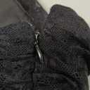 SHENHE Women's Y2k Lace Layered Mini Skirt Ruched A Line Cute Tiered Ruffle Skirt L