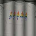 TUPOSU Gay Pride Shirts for Women Lesbian Rainbow Tree T-Shirts Queer LGBTQ Equality Tee Top