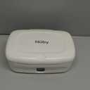Nuby Baby Wipe Dispenser - Easy-Open Lid and Weighted Plate for Smooth Dispensing - Clear View Window