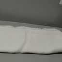 RESARE Waffle Bathroom Runner Rugs, Super Absorbent Bath Mat Non Slip Washable Quick Dry, Ultra Soft Quick Dry Boho Bath Rugs with Tassels for Hallway Bedroom Laundry Room, 2'x6'(24"x72"), White