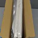 Square Bell Lamp Shades Set of 2, 7.5" x 13" x 10" Medium Beige Shade for Table Lamps Floor Lamps, Fabric Natural Linen Hand Crafted(Spider Fitter), Harp Holders Included, Assembly Required