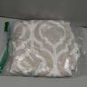 Beauoop Floral 100% Blackout Curtains 84 Inches Long 2 Panels for Bedroom Living Room Beige Room Darkening Thermal Soundproof Grommet Window Treatments Drapes, 52X84