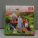 200 PCS Building Blocks, 3D Construction Build Toys, STEM Sensory Building Cubes Gifts for Valentines Day, Easter Basket Stuffers (Multicolor-200PCS)