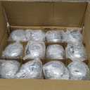 LETINE 36pcs Silver Votive Candle Holders - Elegant Mercury Glass Tea Light Candle Holder Set for Weddings, Holiday Season Decorations,Christmas Table Centerpieces