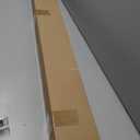 Blackout Curtain Rod, Wrap Around Design, Adjustable 1 Inch, Room Divider for Windows (Satin Nickel, 72-144")
