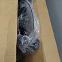 HOMLAND 3 Wheel Walkers for Seniors, Foldable Wheeled Rollator with Cane Hold and Cup Hold, Lightweight Three Wheel Rolling Walker Height Adjustable for Seniors