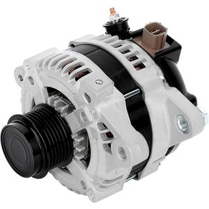 11385 Alternator Compatible with Toyota Corolla 1.8L 2009 2010 2011, Matrix 1.8L 2009 2010, for Pontiac Vibe 1.8L 2009 2010, for Scion xD 1.8L 2008-2014 - 12V 100A 6-Groove Clutch Pulley