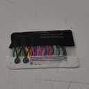 SMART&COOL Reusable Silicone Magnetic Cable Ties for Bundling and Organizing, Holding Stuff, Book Markers, Fridge Magnets, Assorted Color, 7.16'' (20-Pack, Multi)