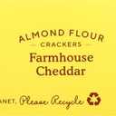 Simple Mills Almond Flour Crackers, Farmhouse Cheddar - Gluten Free, Healthy Snacks, 4.25 Ounce (Pack of 1) (EXP 05/15/26)