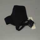 Vertvie Womens Seamless Bras No Underwire Supportive Wireless Push Up Full Coverage Bralette Comfort Scalloped T-Shirt Bra (Medium, Black)