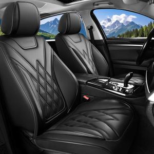 Car Seat Covers Compatible with Chevrolet/Chevy Equinox 2011-2025 2026,Full Set 5 Seats Luxury Leather All-Weather Seat Cushions & Protectors, Waterproof & Breathable, Airbag Compatible (Black) Car Seat Covers Compatible with Chevrolet/Chevy Equinox 2011-2025 2026,Full Set 5 Seats Luxury Leather All-Weather Seat Cushions & Protectors, Waterproof & Breathable, Airbag Compatible (Black)