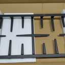 WB31X27150 Center Grate Replacement for GE Stove Grate JXGRATE1 WB31X24737 Cast Iron General Electric Gas Range Grate 19.3" x 9.1'' Surface Burner Grate GE Cooktop Parts Stove Top Grate, 19.3"L x 9.1''W x1.52''H