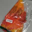 2 Pcs Set 32" Praise Dance Worship Flags with Scalable Rod for Kids Children Semicircle Praise Church Flags for Worship Dance Outdoor Practice Performance (Yellow/ Orange/ Red)