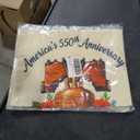 USA 250th Anniversary Garden Flags, America Garden Flags For Outside, 12x18'', Double Sided Flag For Outdoor Garden Decor (Liberty Bell)