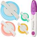 Zhaoyao Pompom Makers 4 Size Pom Poms Maker Tool Set DIY Fluff Ball Weaver for DIY Wool Yarn Knitting Craft Project with Cutter Scissors (Pompom Makers with Cutter Scissors)