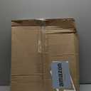 Round Toilet Seat Soft Close 16.5", Standard Universal Toilet Lid Round with PP Material Safe, Easy to Clean and Install, Ergonomic design, Never Loosens,2 Years Support, Almond Plastic